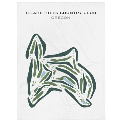 Illahe Hills Country Club, Oregon - Printed Golf Courses