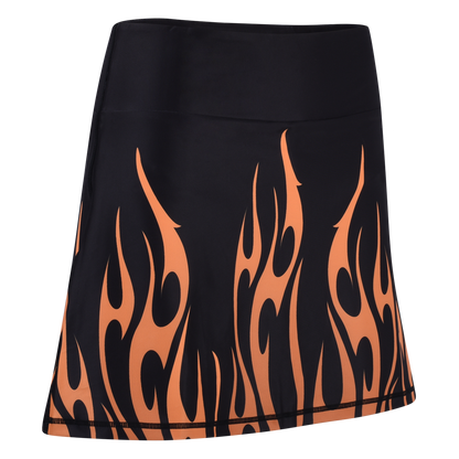 I'm On Fire Ladies Active SKORT by ReadyGOLF