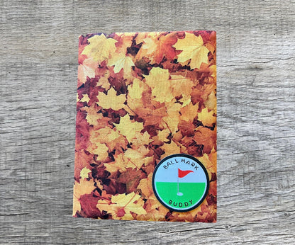 Fall Leaves Ball Mark Buddy