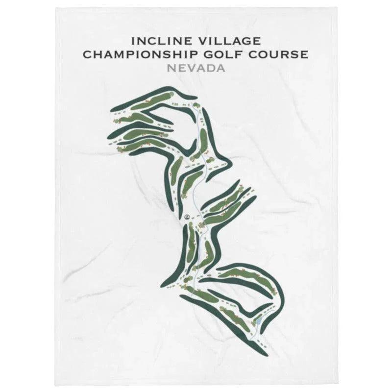 Incline Village Championship Golf Course, Nevada - Printed Golf Courses