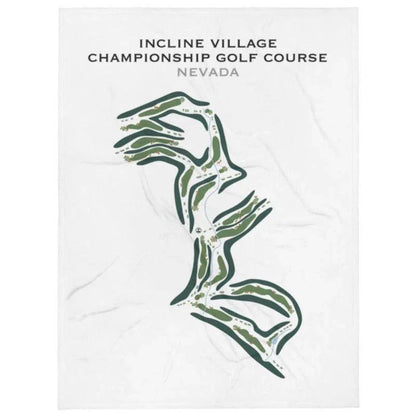 Incline Village Championship Golf Course, Nevada - Printed Golf Courses