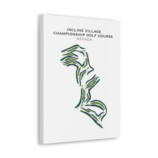 Incline Village Championship Golf Course, Nevada - Printed Golf Courses