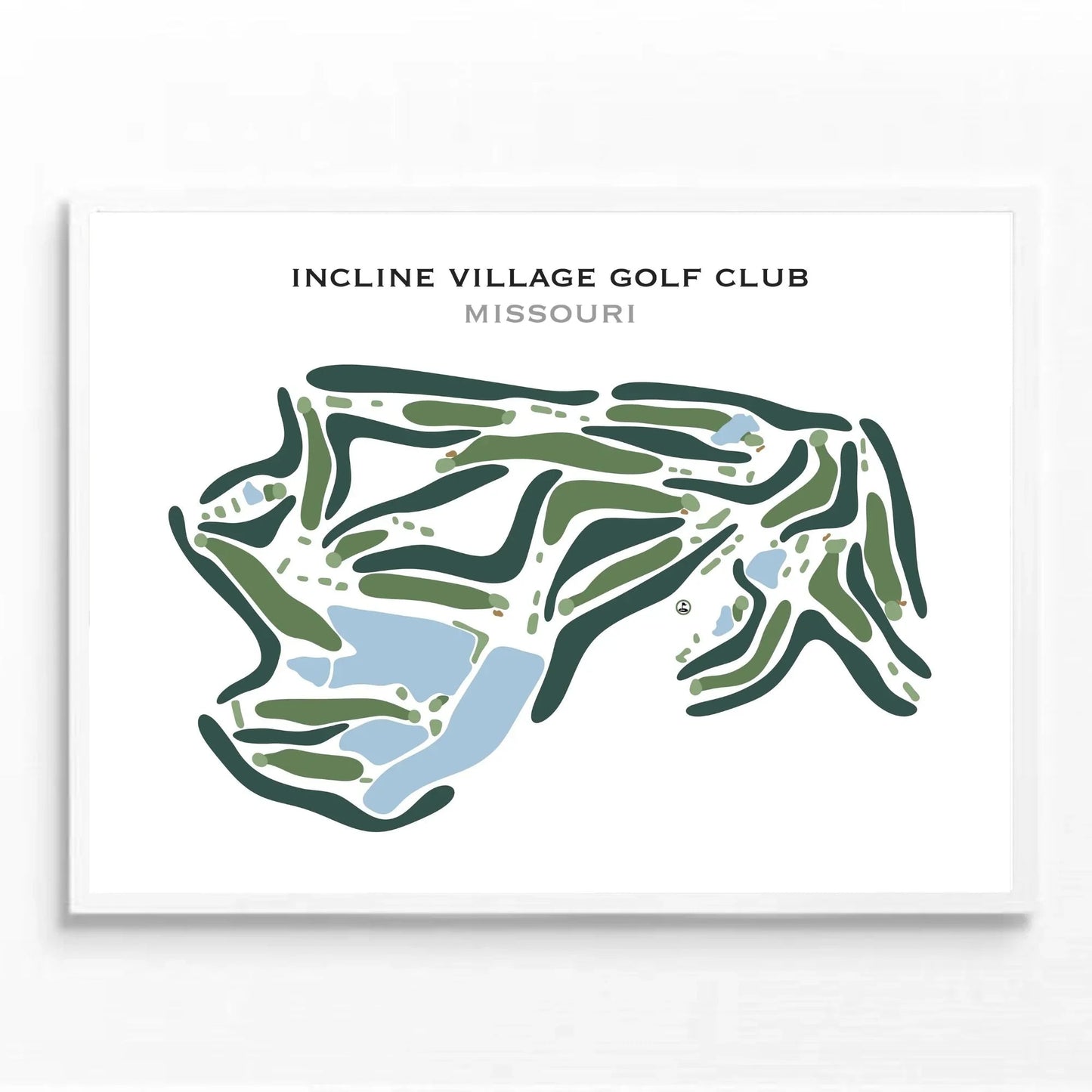 Incline Village Golf Club, Missouri - Printed Golf Course