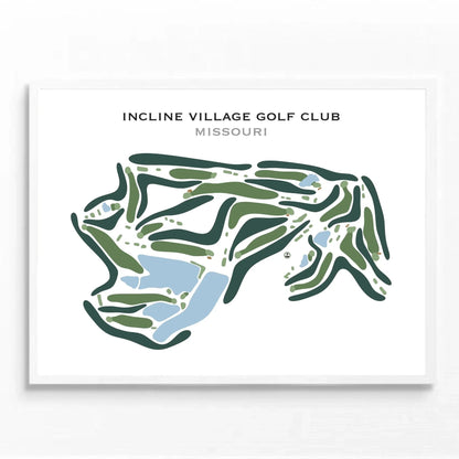 Incline Village Golf Club, Missouri - Printed Golf Course