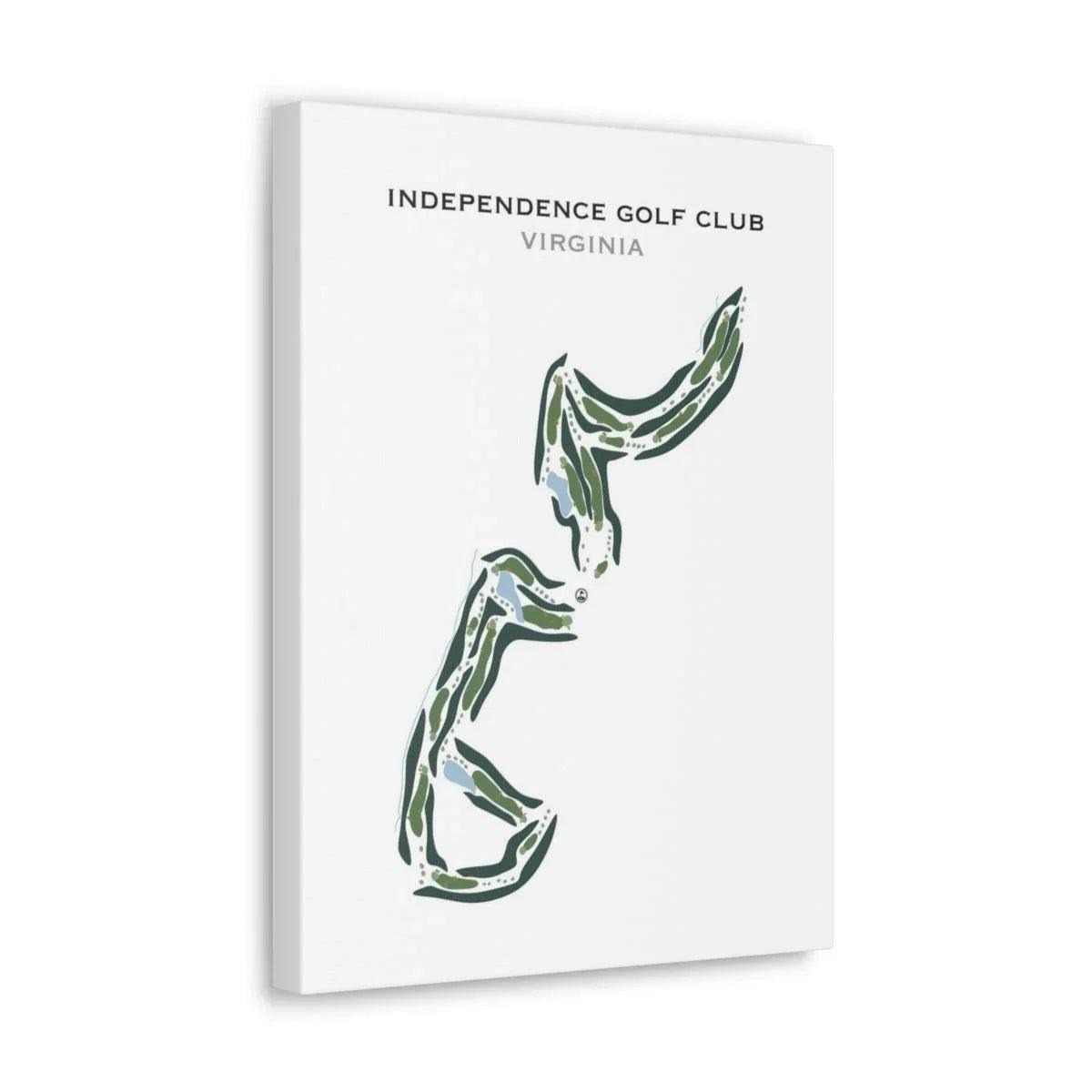 Independence Golf Club, Virginia - Printed Golf Courses