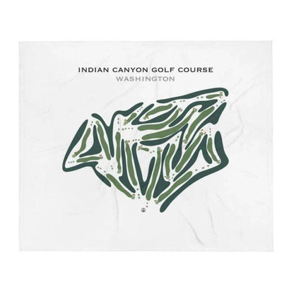 Indian Canyon Golf Course, Washington - Printed Golf Courses