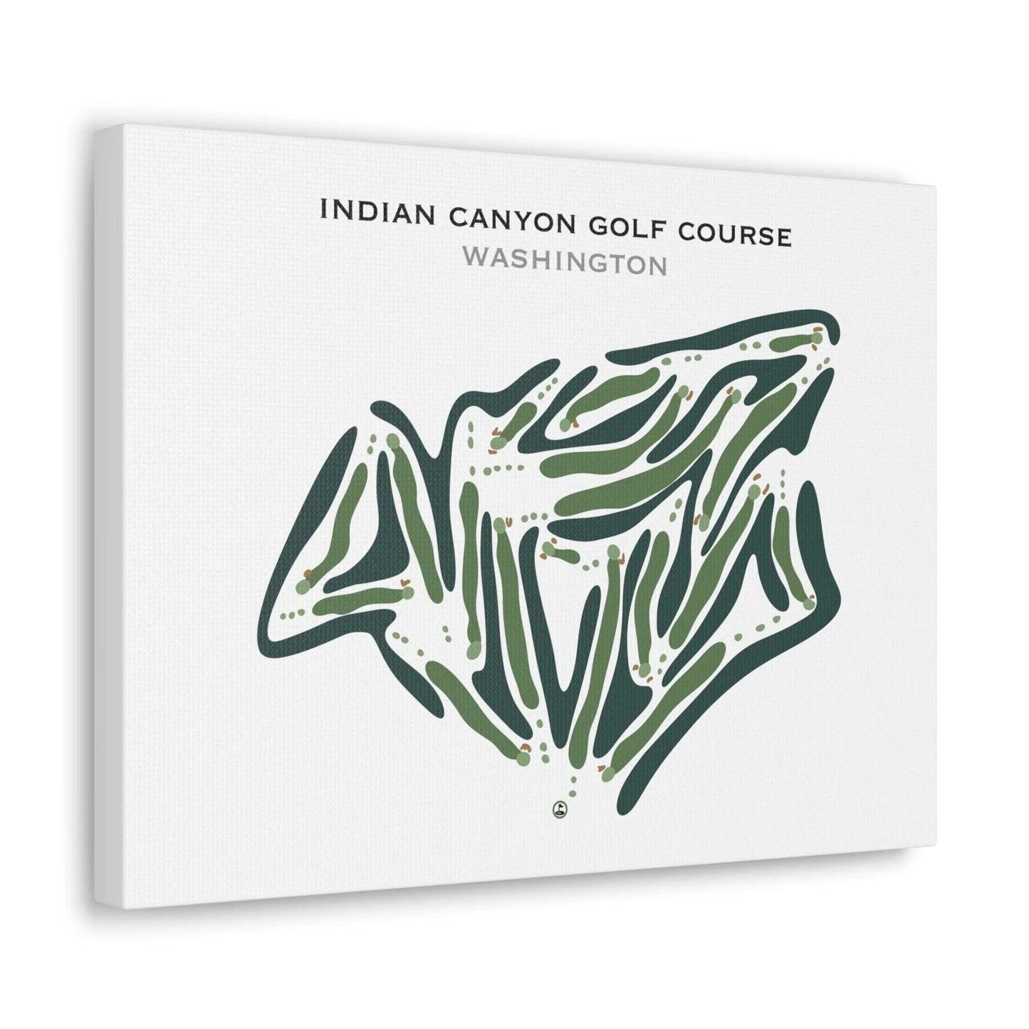 Indian Canyon Golf Course, Washington - Printed Golf Courses