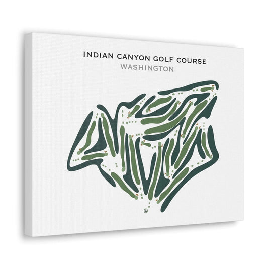 Indian Canyon Golf Course, Washington - Printed Golf Courses