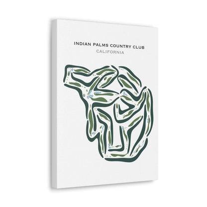 Indian Palms Country Club, California - Printed Golf Courses
