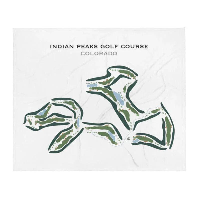 Indian Peaks Golf Course, Colorado - Printed Golf Courses