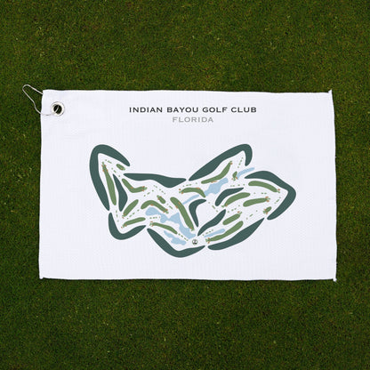 Indian Bayou Golf Club, Florida - Printed Golf Courses