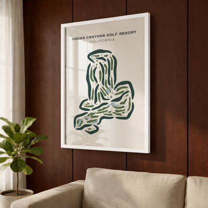 Indian Canyons Golf Resort, California - Printed Golf Courses