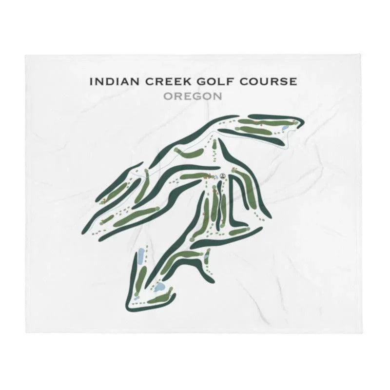 Indian Creek Golf Course, Oregon - Printed Golf Courses