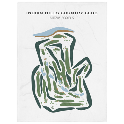 Indian Hills Country Club, New York - Printed Golf Courses