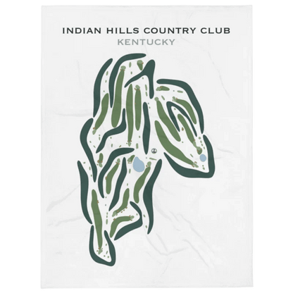 Indian Hills Country Club, Kentucky - Printed Golf Courses
