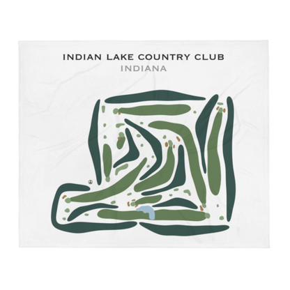 Indian Lake Country Club, Indiana - Printed Golf Courses
