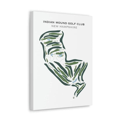 Indian Mound Golf Club, New Hampshire - Printed Golf Courses