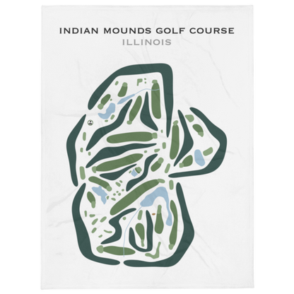 Indian Mounds Golf Course, Illinois - Printed Golf Courses