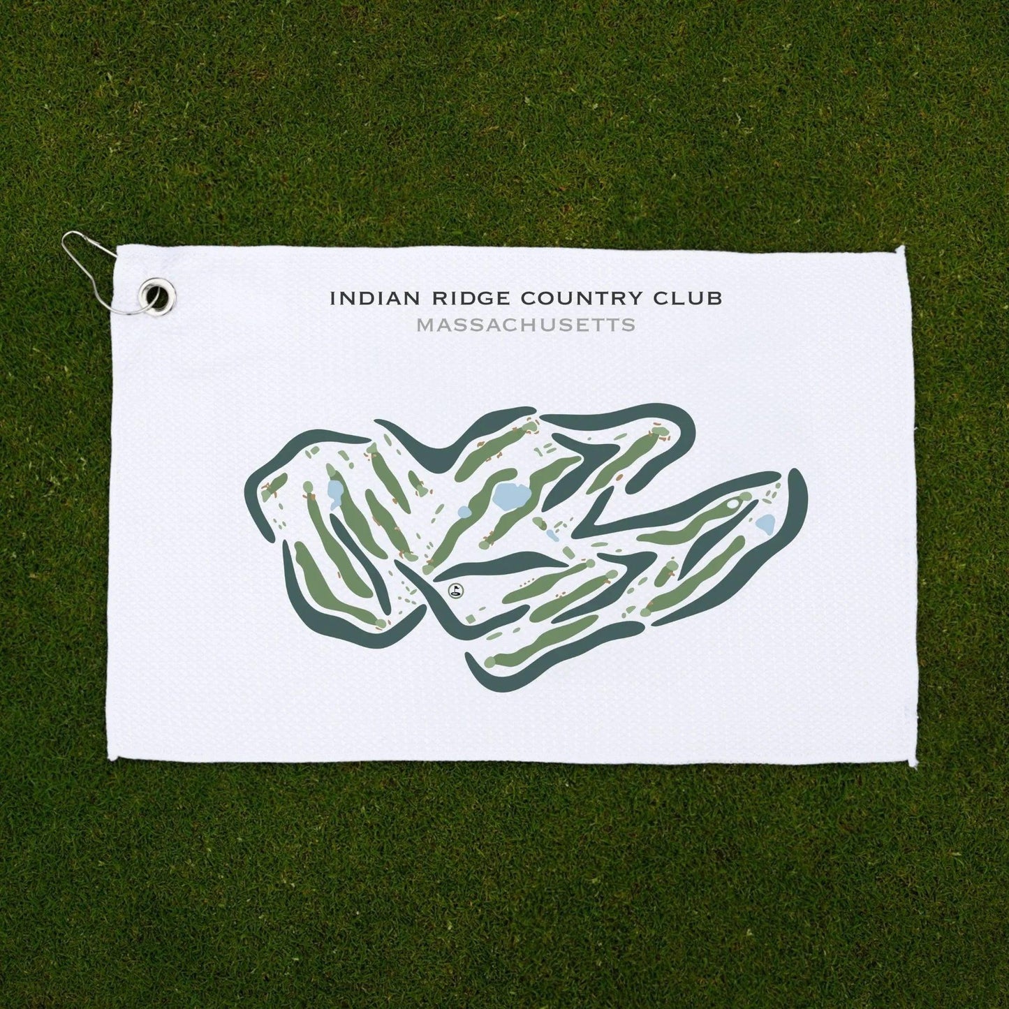 Indian Ridge Country Club, Massachusetts - Printed Golf Courses