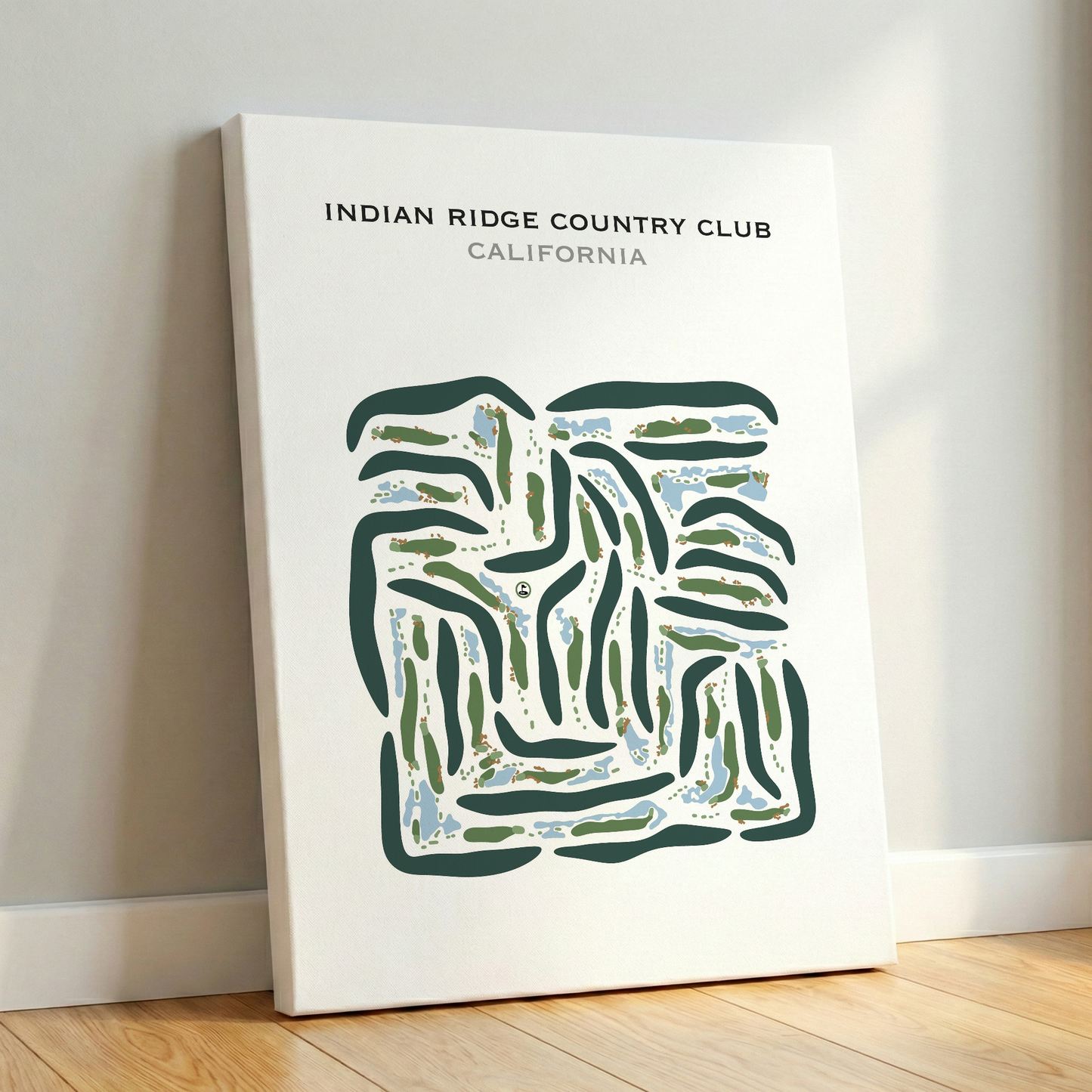 Indian Ridge Country Club, California - Printed Golf Courses