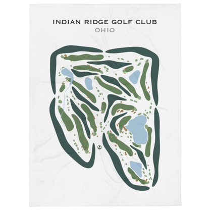 Indian Ridge Golf Club, Ohio - Printed Golf Courses