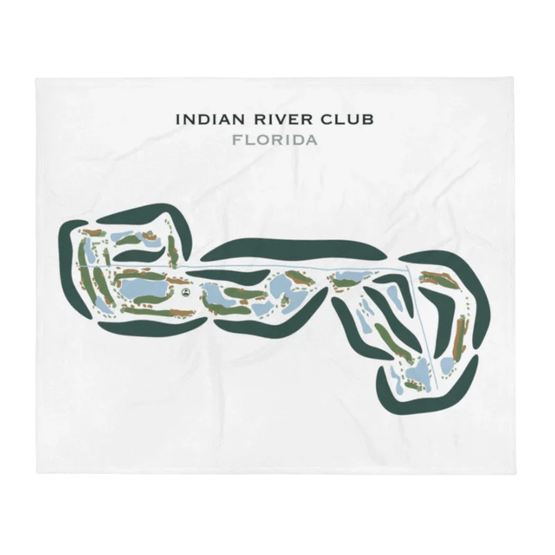 Indian River Club, Vero Beach, Florida - Printed Golf Courses