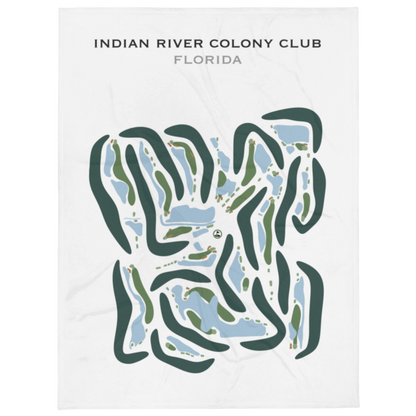 Indian River Colony Club, Florida - Printed Golf Courses