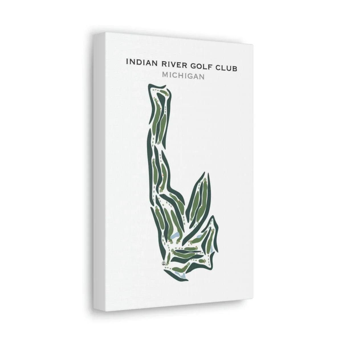 Indian River Golf Club, Michigan - Printed Golf Courses