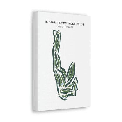 Indian River Golf Club, Michigan - Printed Golf Courses