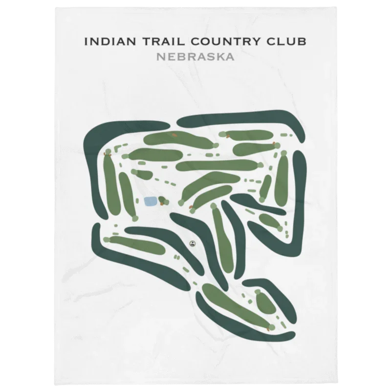 Indian Trails Country Club, Nebraska - Printed Golf Courses