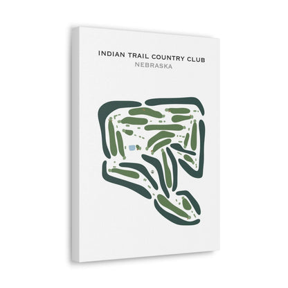 Indian Trails Country Club, Nebraska - Printed Golf Courses