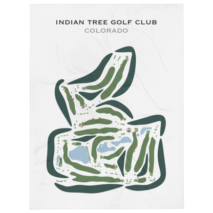 Indian Tree Golf Club, Colorado - Printed Golf Courses