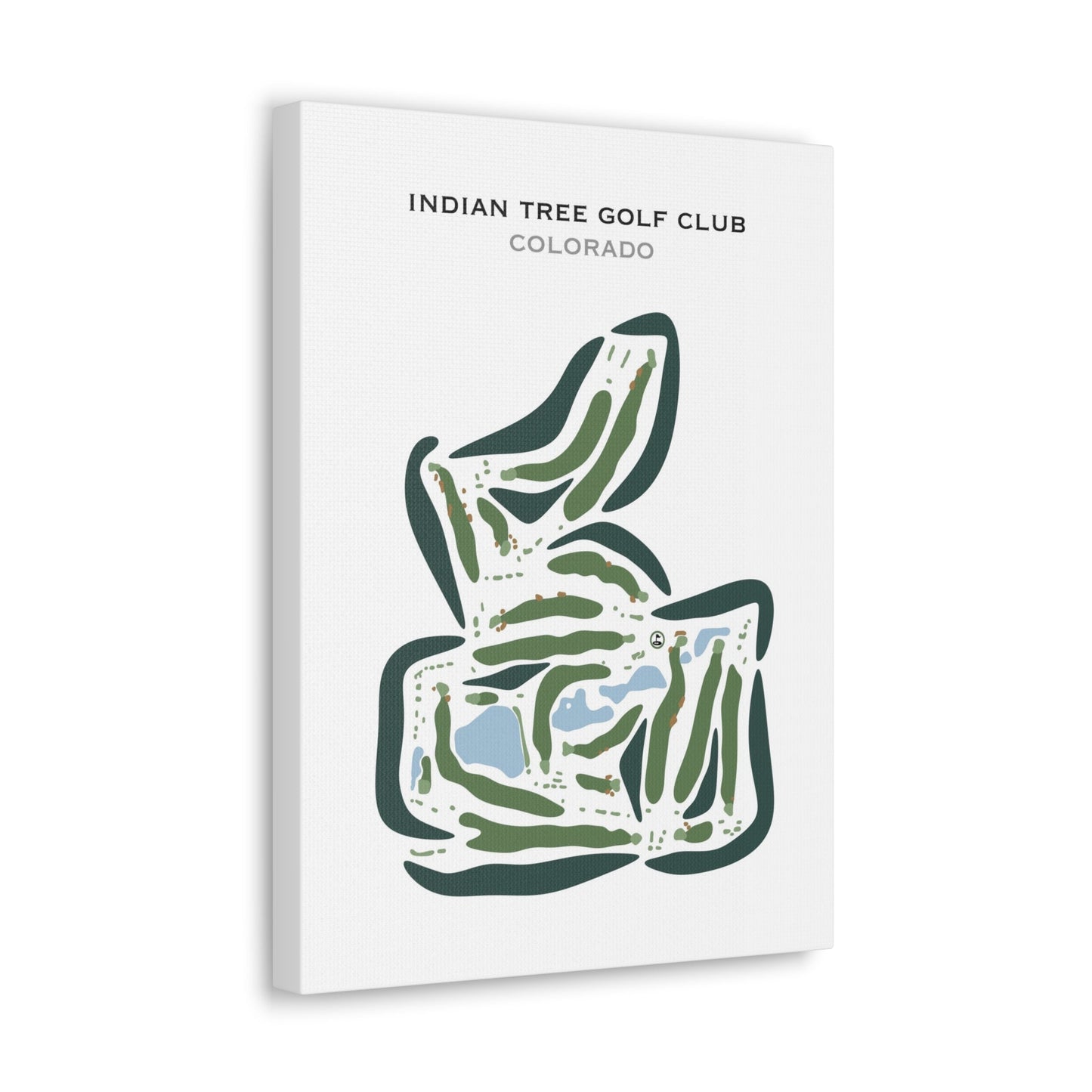 Indian Tree Golf Club, Colorado - Printed Golf Courses