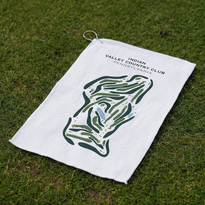 Indian Valley Country Club, Pennsylvania - Printed Golf Course