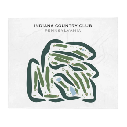 Indiana Country Club, Pennsylvania - Printed Golf Courses