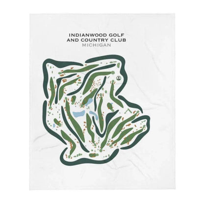 Indianwood Golf & Country Club, Michigan - Printed Golf Courses