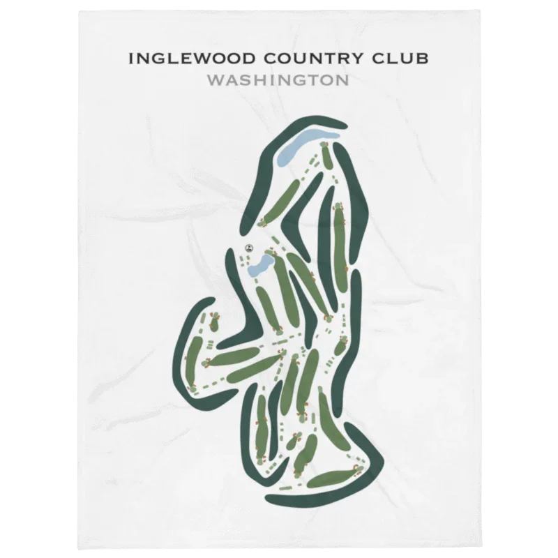 Inglewood Country Club, Washington - Printed Golf Courses