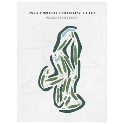 Inglewood Country Club, Washington - Printed Golf Courses