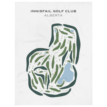 Innisfail Golf Club, Alberta, Canada - Printed Golf Courses
