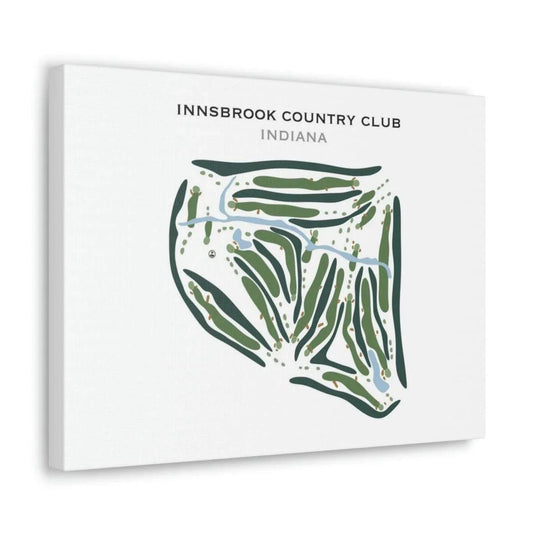 Innsbrook Country Club, Indiana - Printed Golf Courses