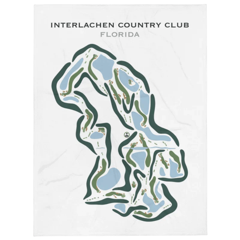Interlachen Country Club, Florida - Printed Golf Courses