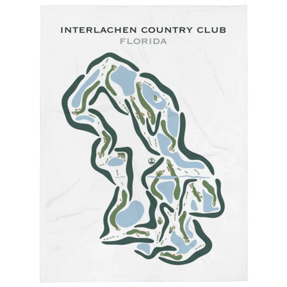 Interlachen Country Club, Florida - Printed Golf Courses