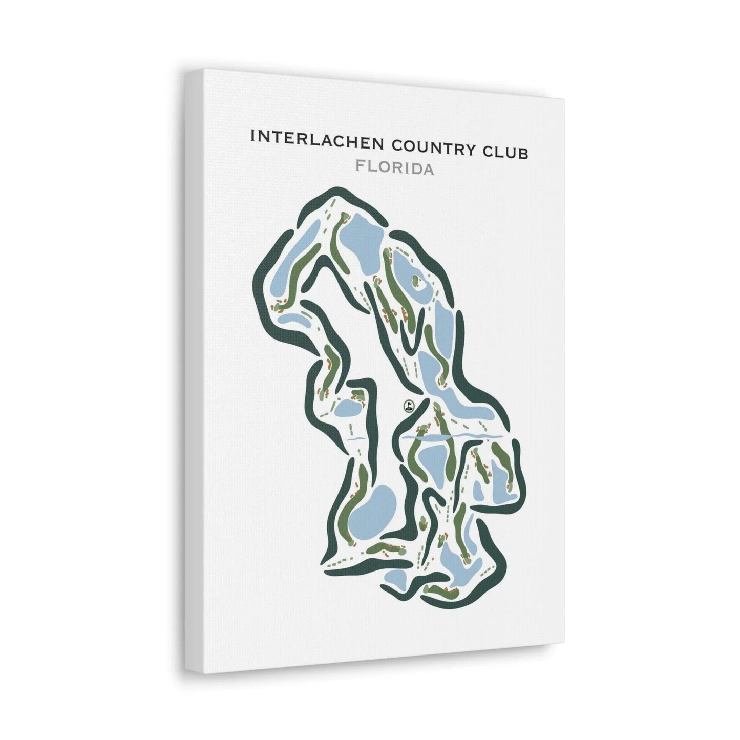 Interlachen Country Club, Florida - Printed Golf Courses