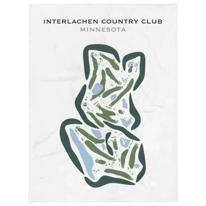 Interlachen Country Club, Minnesota - Printed Golf Courses