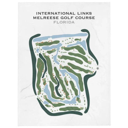 International Links Melreese Golf Course, Florida - Printed Golf Course