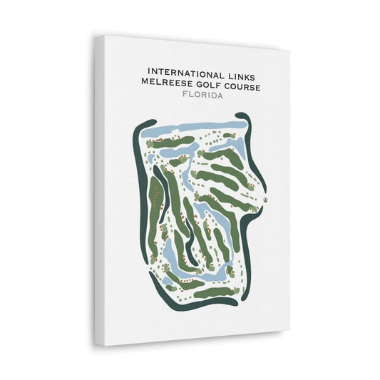 International Links Melreese Golf Course, Florida - Printed Golf Course
