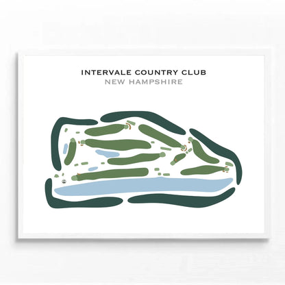 Intervale Country Club, New Hampshire - Printed Golf Courses