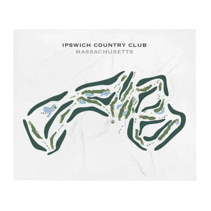 Ipswich Country Club, Massachusetts - Printed Golf Courses
