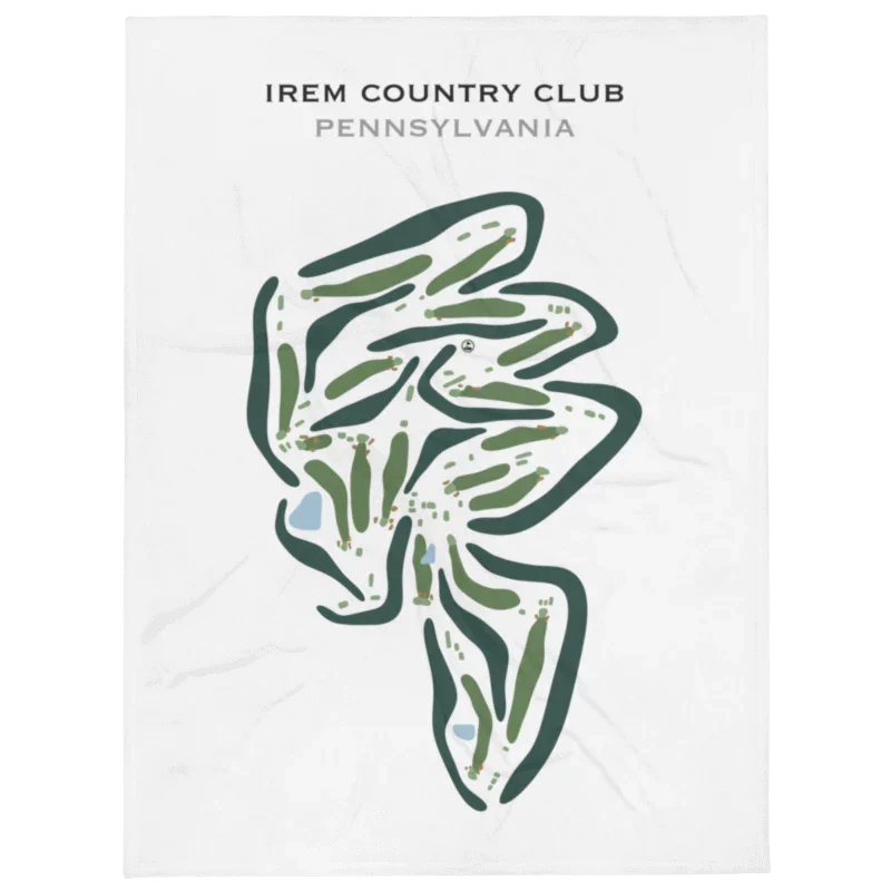 Irem Country Club, Pennsylvania - Printed Golf Courses