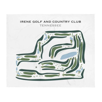 Irene Golf & Country Club, Tennessee - Printed Golf Courses
